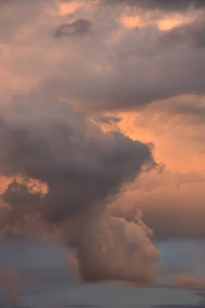 Céu Bonito Com Nuvens — Fotografia de Stock