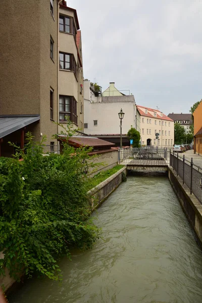 Augsburgo Baviera Región Suabia Alemania 2021 Edificios Históricos Ciudad Augsburgo —  Fotos de Stock