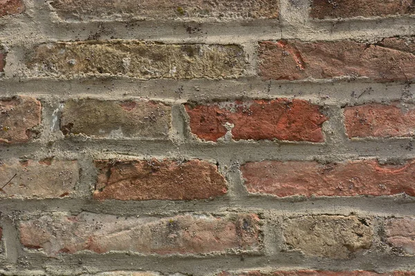 Red Brick Wall Background Texture — Stock Photo, Image