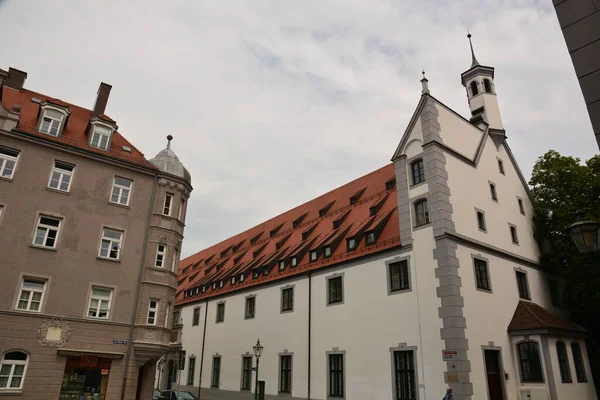 Augsburg Baviera Região Suábia Alemanha 2021 Edifícios Históricos Cidade Augsburg — Fotografia de Stock