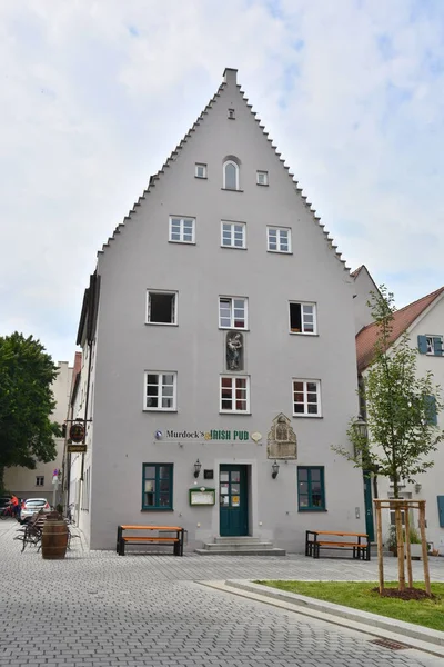 Augsburg Bayern Region Schwaben Deutschland 2021 Historische Gebäude Der Stadt — Stockfoto