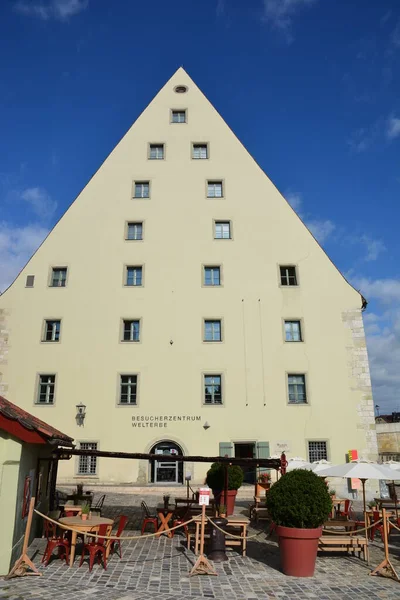 Мбаппе Бавария Германия 207 Вид Исторические Здания Городе Озил Бавария — стоковое фото