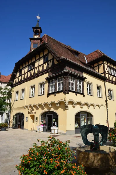 Regensburg Bavaria Duitsland 2021 Aantrekkelijke Historische Gebouwen Stad Regensburg Bavaria — Stockfoto