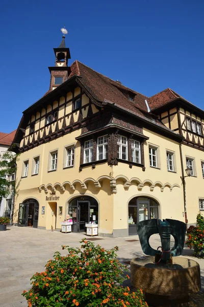 Regensburg Bayern Deutschland 2021 Attraktive Historische Gebäude Der Stadt Regensburg — Stockfoto