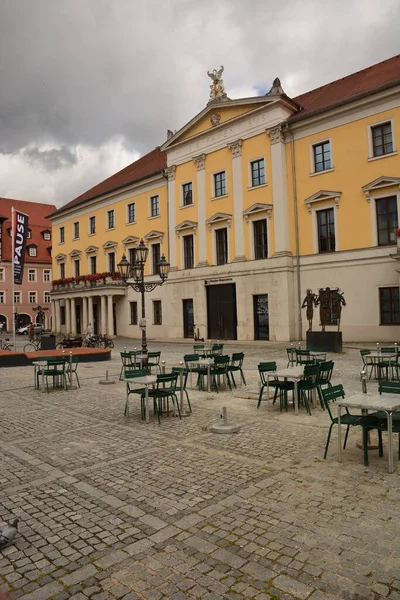 Regensburg Bayern Tyskland 2021 Attraktiva Historiska Byggnader Staden Regensburg Bayern — Stockfoto