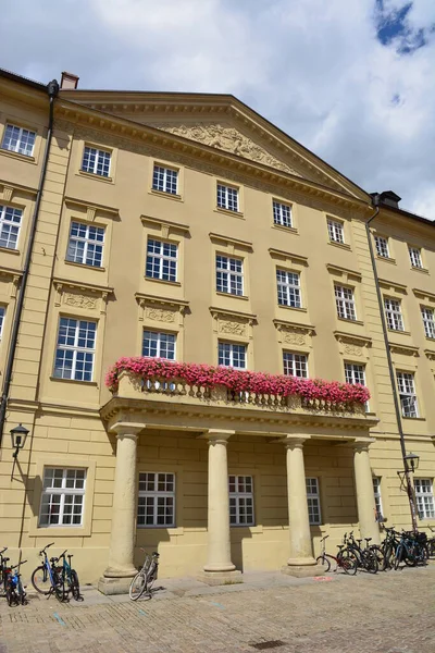 Regensburg Bayern Tyskland 2021 Attraktiva Historiska Byggnader Staden Regensburg Bayern — Stockfoto