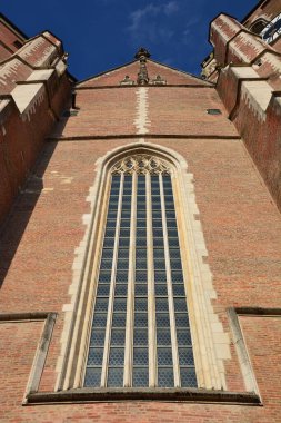 Ingolstadt, Bavyera, Almanya - 07.31.2021: Leydimizin Katedrali (LIEBFRAUENUENSTER)