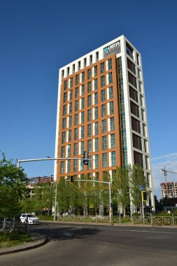 Astana 'daki modern binalar (Nur-Sultan), Kazakistan