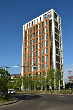 modern buildings in Astana (Nur-Sultan), Kazakhstan