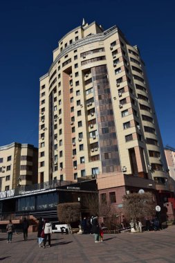 Astana 'daki modern binalar (Nur-Sultan), Kazakistan