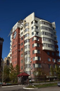 Astana 'daki modern binalar (Nur-Sultan), Kazakistan