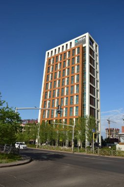 Astana 'daki modern binalar (Nur-Sultan), Kazakistan