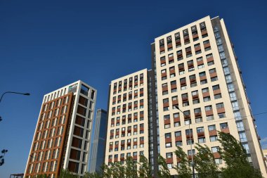 Modern buildings in Astana (Nur-Sultan), Kazakhstan