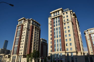 Astana 'daki modern binalar (Nur-Sultan), Kazakistan