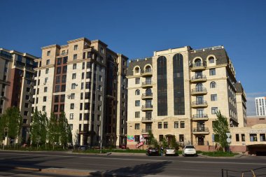 Modern buildings in Astana (Nur-Sultan), Kazakhstan