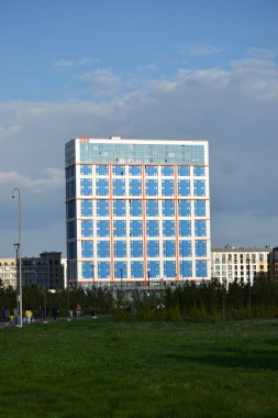 Astana 'daki modern binalar (Nur-Sultan), Kazakistan