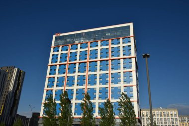 Astana 'daki modern binalar (Nur-Sultan), Kazakistan