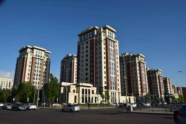 Edifici Moderni Astana Nur Sultan Kazakistan — Foto Stock