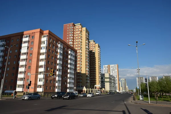 Modern Buildings Astana Nur Sultan Kazakhstan — Fotografia de Stock