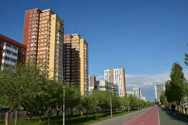 Modern Buildings Astana Nur Sultan Kazakhstan — Stockfoto