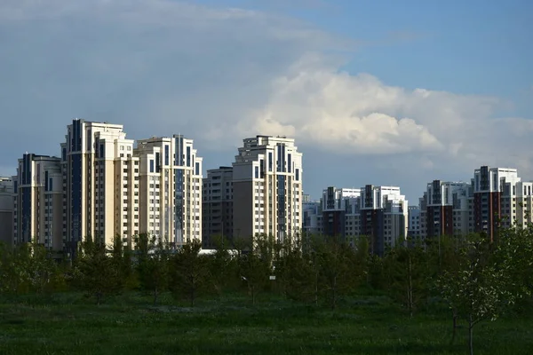 Modern Buildings Astana Nur Sultan Kazakhstan —  Fotos de Stock