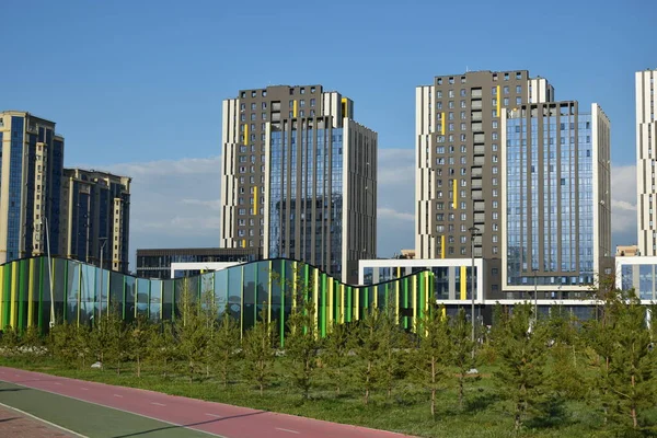 Modern Buildings Astana Nur Sultan Kazakhstan - Stock-foto