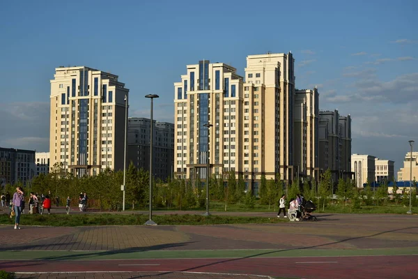 Modern Buildings Astana Nur Sultan Kazakhstan — Fotografia de Stock