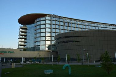 Astana 'daki modern binalar (Nur-Sultan), Kazakistan