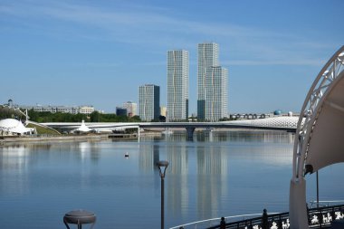 Astana 'daki modern binalar (Nur-Sultan), Kazakistan