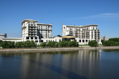 Astana 'daki modern binalar (Nur-Sultan), Kazakistan