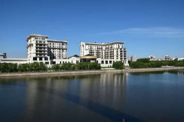 Astana 'daki modern binalar (Nur-Sultan), Kazakistan