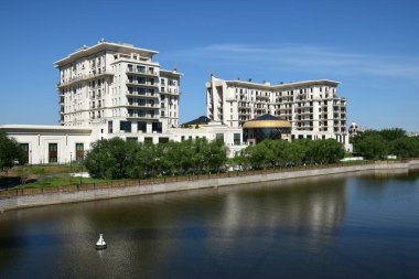 Astana 'daki modern binalar (Nur-Sultan), Kazakistan