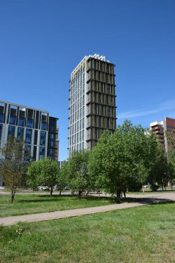 Astana 'daki modern binalar (Nur-Sultan), Kazakistan