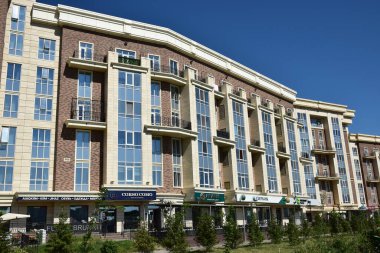 Modern buildings in Astana (Nur-Sultan), Kazakhstan