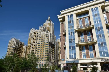 Astana 'daki modern binalar (Nur-Sultan), Kazakistan