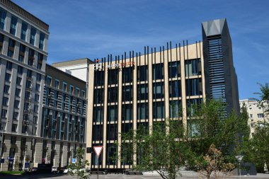 Asrana 'daki modern binalar (Nur-Sultan), Kazakistan