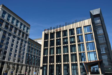 Asrana 'daki modern binalar (Nur-Sultan), Kazakistan