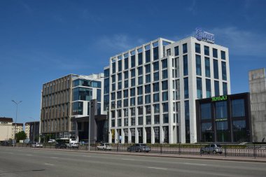 Asrana 'daki modern binalar (Nur-Sultan), Kazakistan