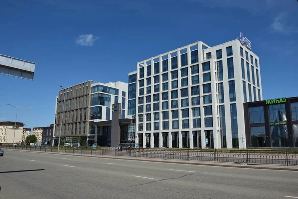 Modern Buildings Asrana Nur Sultan Kazakhstan — Foto de Stock