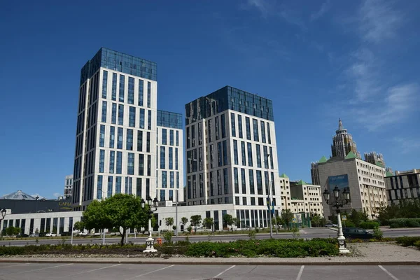 Modern Buildings Asrana Nur Sultan Kazakhstan — Stock Fotó