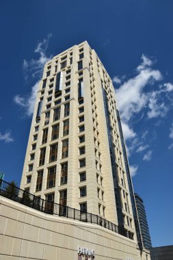 Asrana 'daki modern binalar (Nur-Sultan), Kazakistan