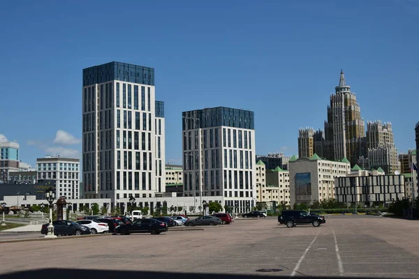 Modern Buildings Asrana Nur Sultan Kazakhstan — ストック写真