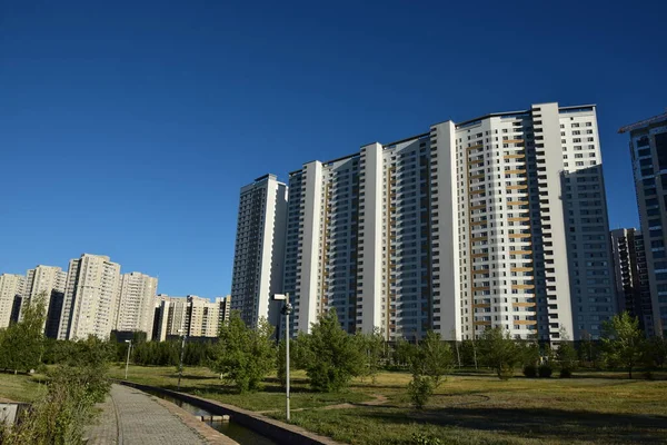 Modern Buildings Asrana Nur Sultan Kazakhstan — 图库照片