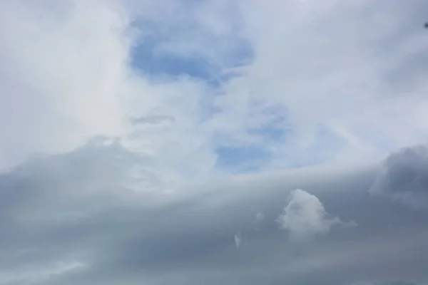 Белые Облака Голубое Небо Облаком Природа Концепция — стоковое фото
