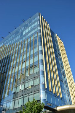 Astana (Nur-Sultan), Kazakistan 'ın başkenti Astana' daki modern binalar (Nur-Sultan)