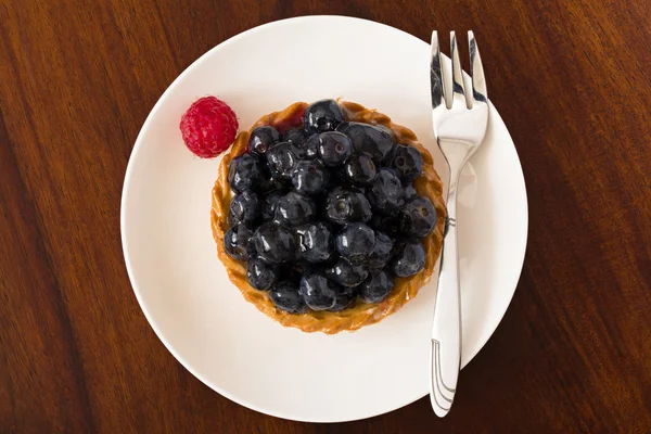 Torta de mirtilo — Fotografia de Stock