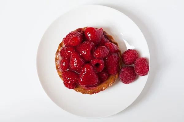 Torta de framboesa Imagem De Stock