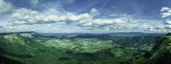 Panoramic of orduña (Basque Country)