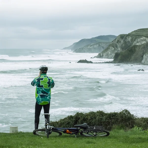 Cliff Basque Country — Stock Photo, Image