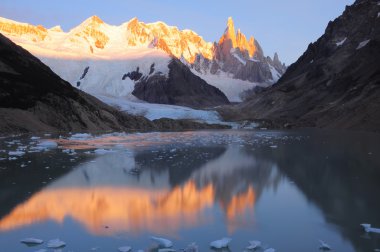 Cerro torre dağ.